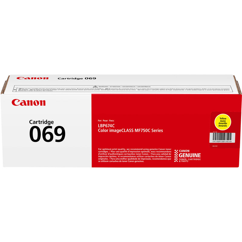 Buy in India Canon 069 Yellow Toner Cartridge – Tanotis