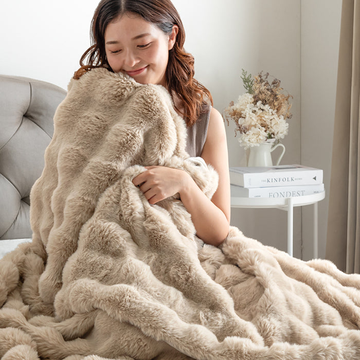 クリアランス】［セミダブル］もはや、うさぎ。 あったか 2枚合わせ