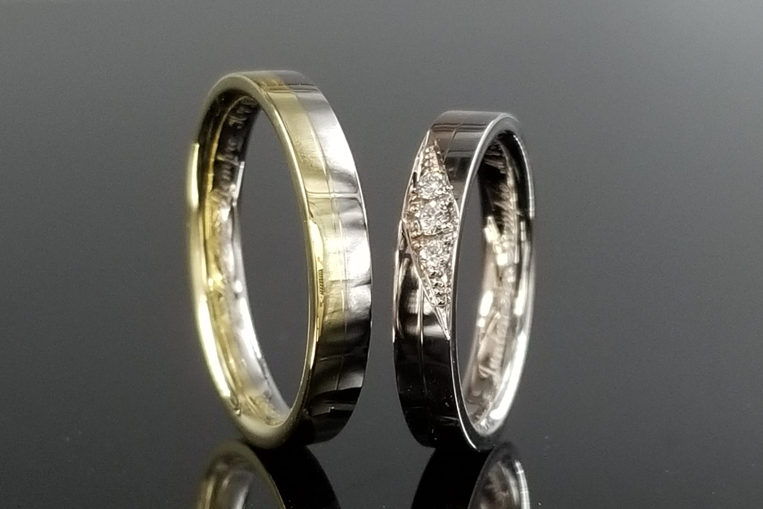 TOM出品商品 貴重 フェザーリング 金銀コンビ 指輪 TOM出品商品 貴重