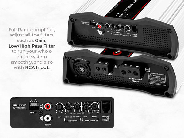 MD 1200.1 Amplifier Free Shipping Worldwide - Taramps Store