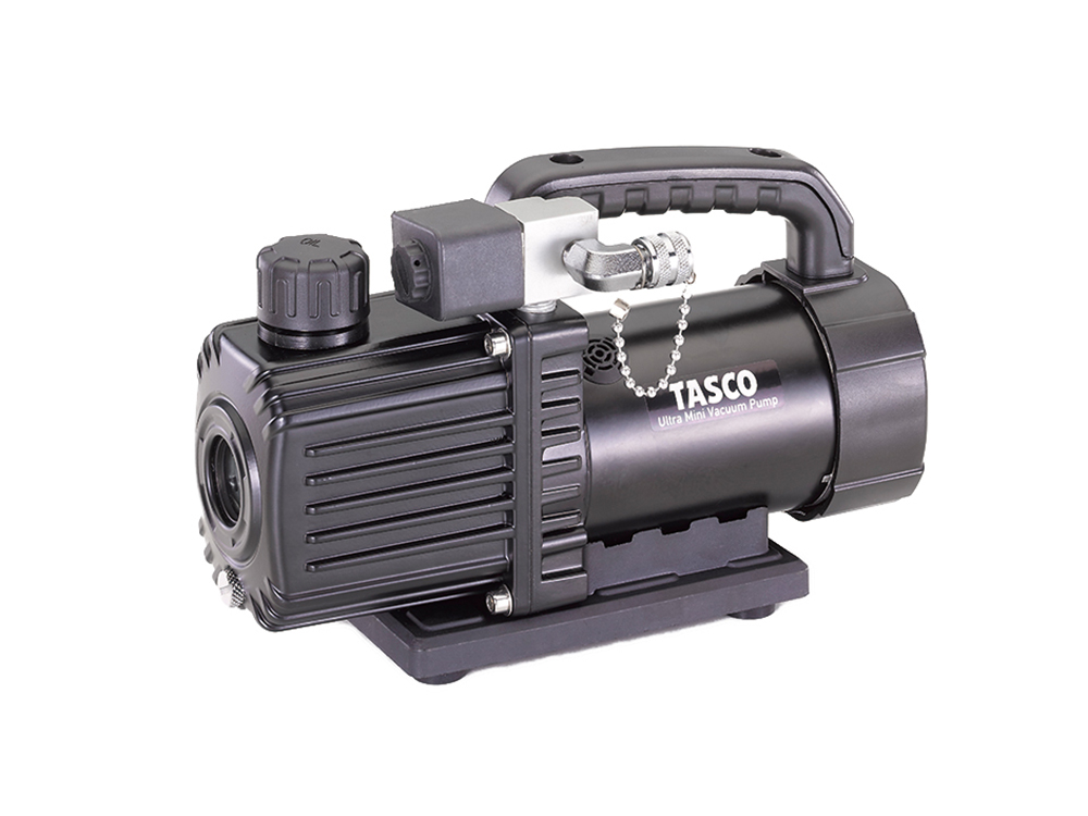 オイル逆流防止弁付ウルトラミニツーステージ真空ポンプ | 株式会社