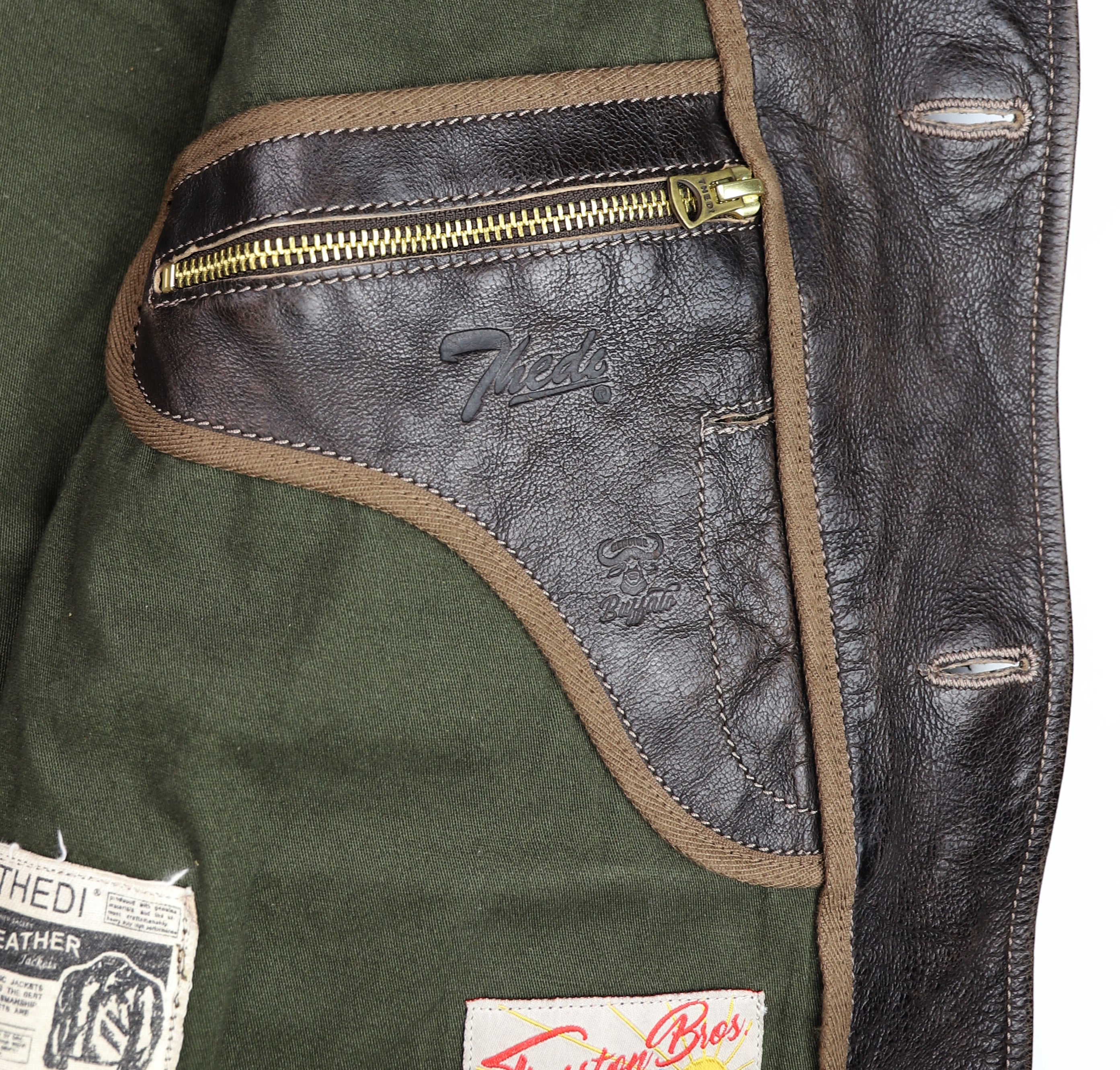 Thedi Markos Button-Up Shawl Collar Jacket, size Medium, Espresso