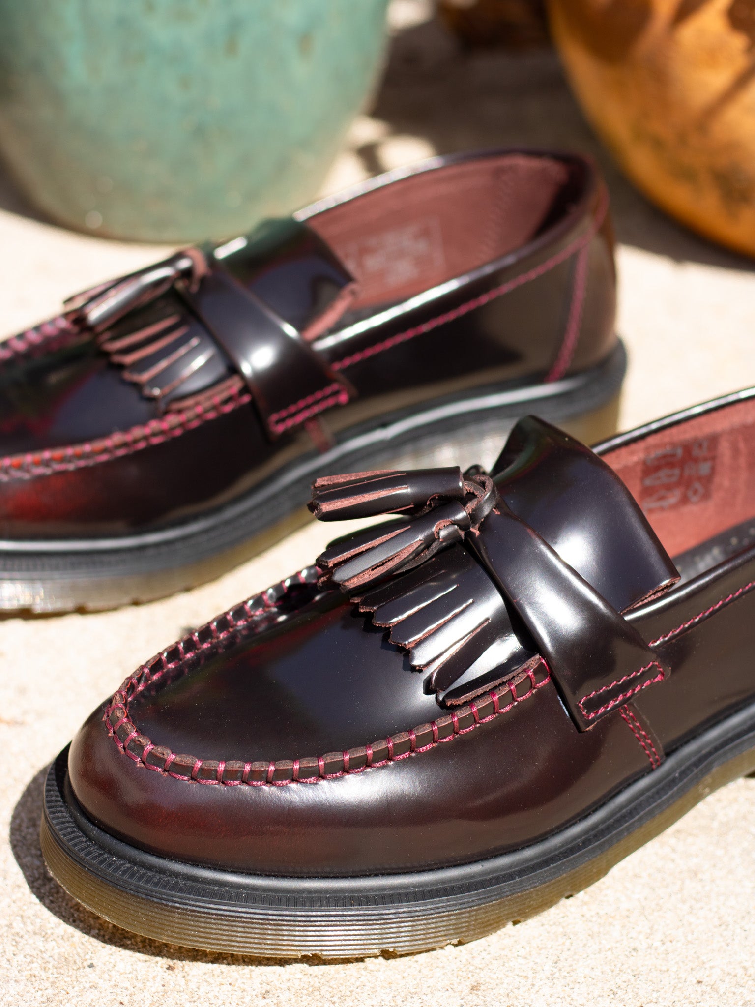 DR. MARTENS ADRIAN CHERRY RED ARCADIA – That Shoe Lady