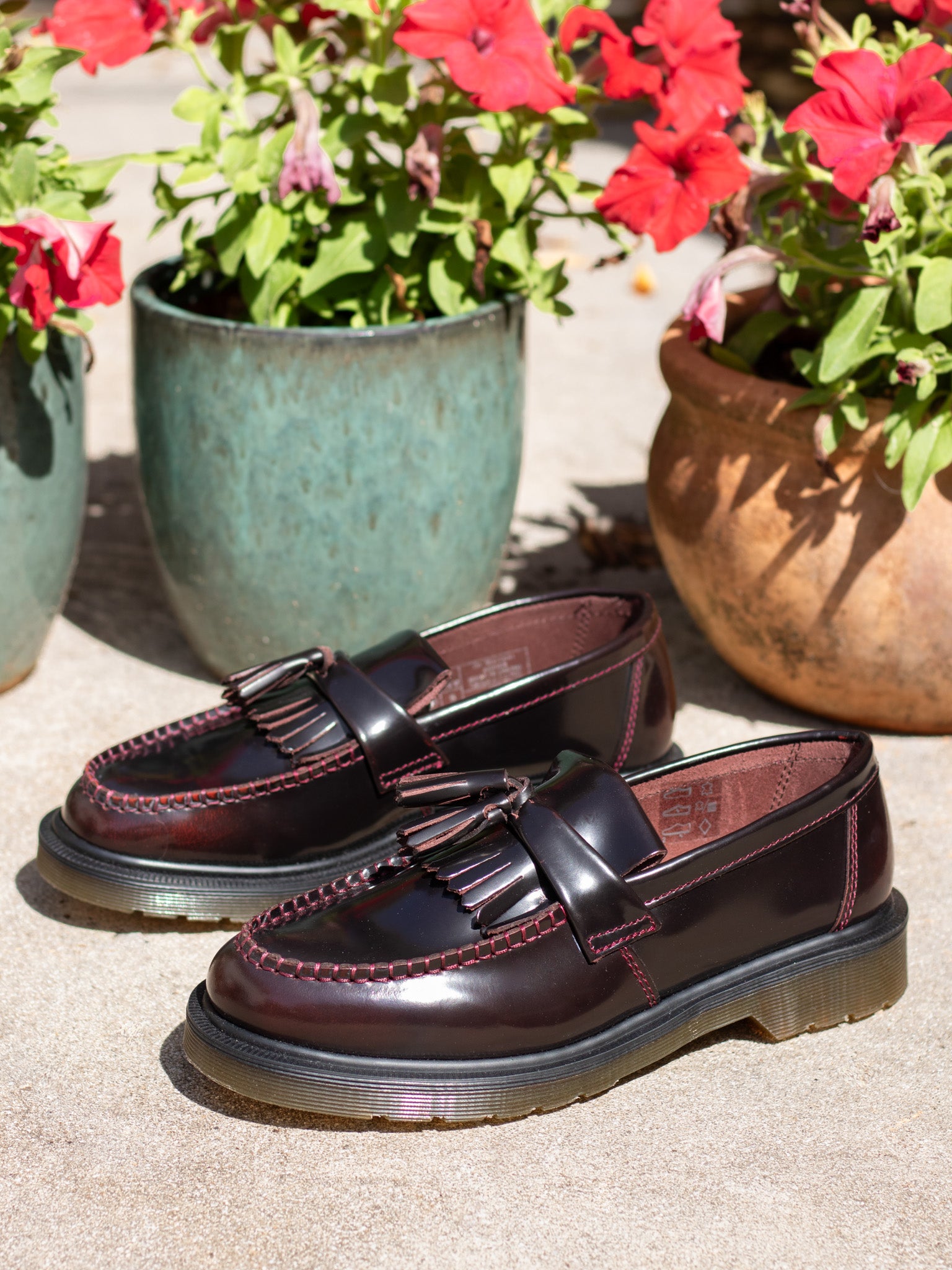 DR. MARTENS ADRIAN CHERRY RED ARCADIA – That Shoe Lady