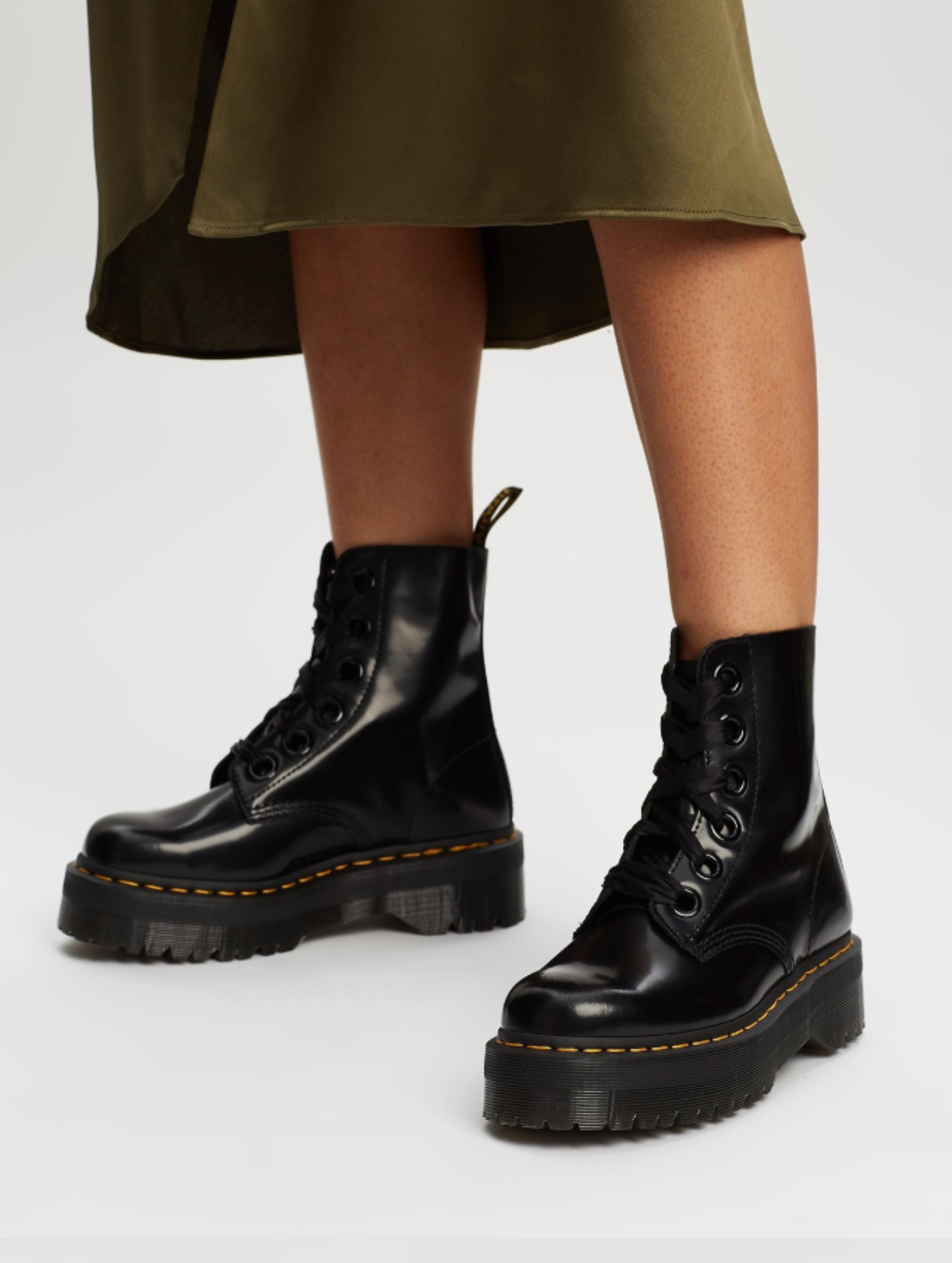 DR. MARTENS MOLLY BLACK BUTTERO – That Shoe Lady