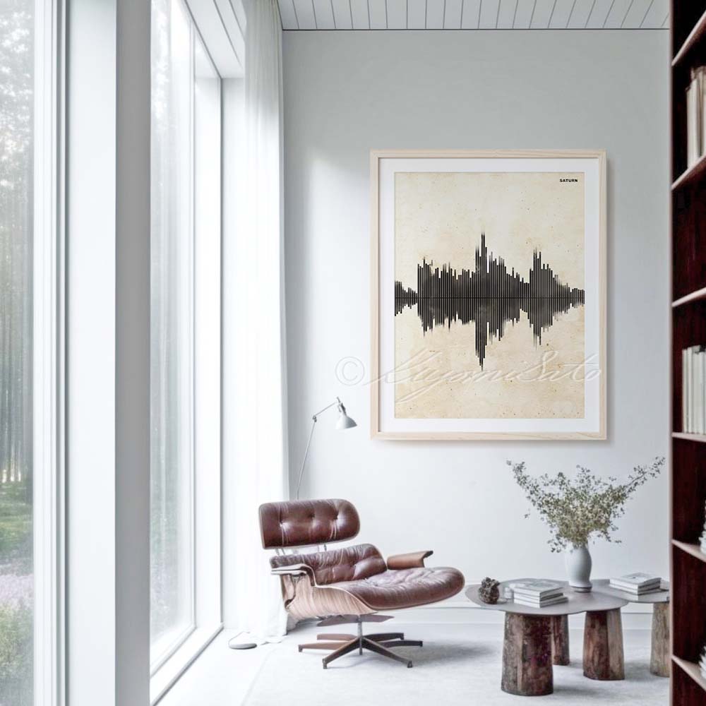 Saturn Soundwave Art – The Forest Cloak