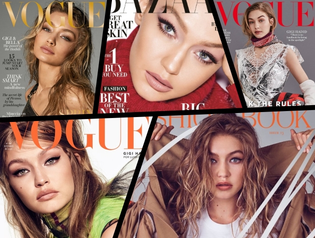 Gigi Hadid Is the Top Cover Model of 2018 - theFashionSpot