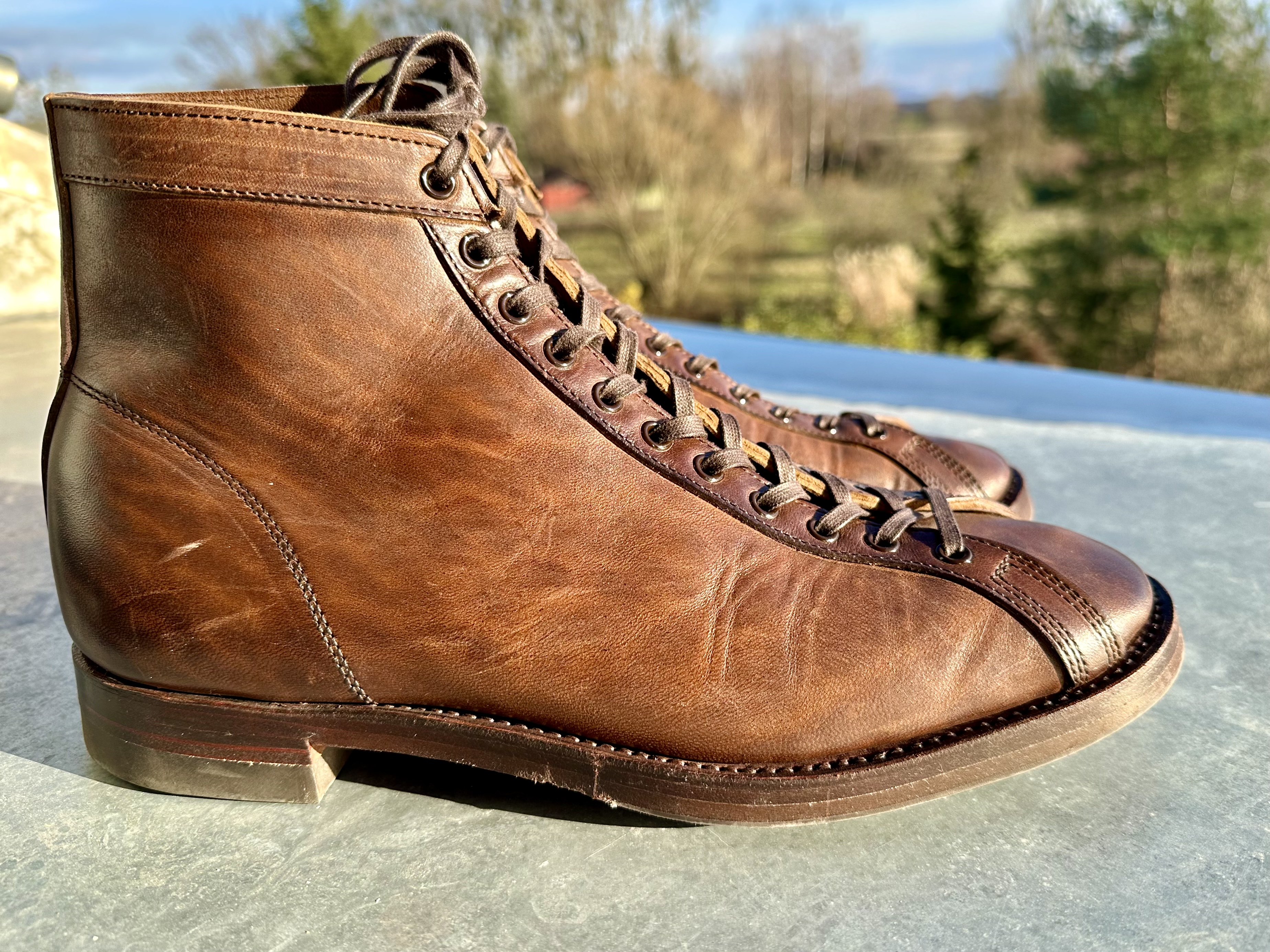 Brass Tokyo CLINCH Original Monkey Boots US9.5 CN Last | The