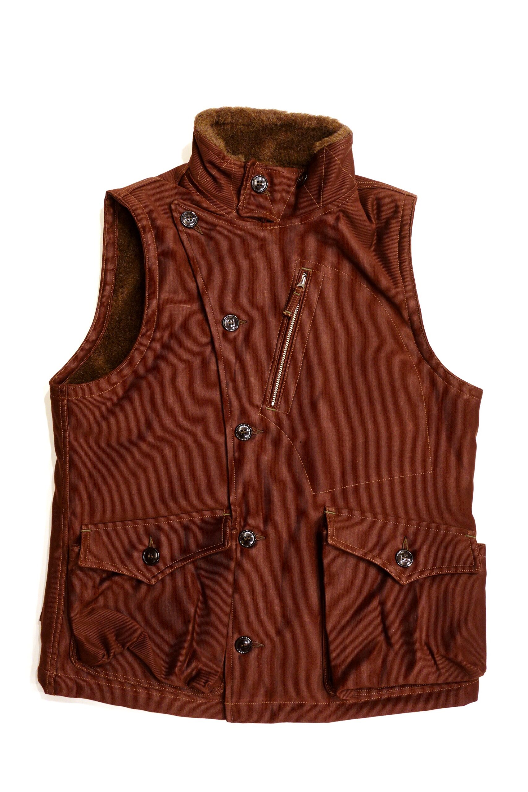 FREEWHEELERS(フリーホイーラーズ) “WINTER AVIATORS' VEST” #2331009