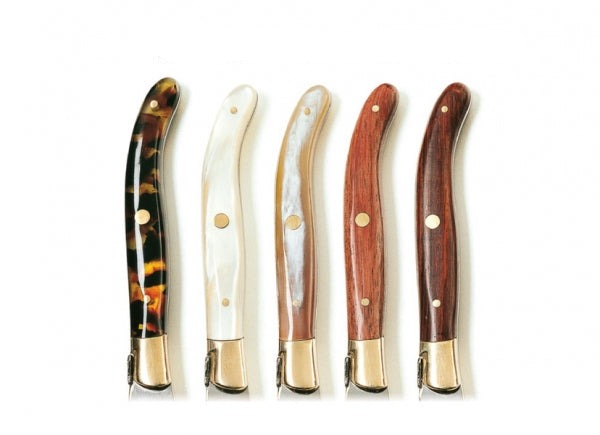 Claude Dozorme Laguiole Steak Knives - Light Horn – The Happy Cook