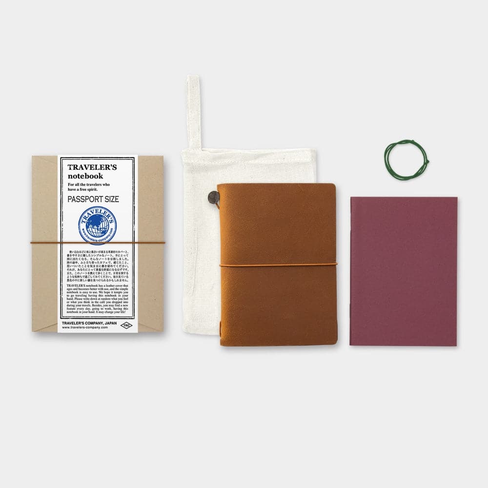TRAVELER'S Passport Notebook Camel