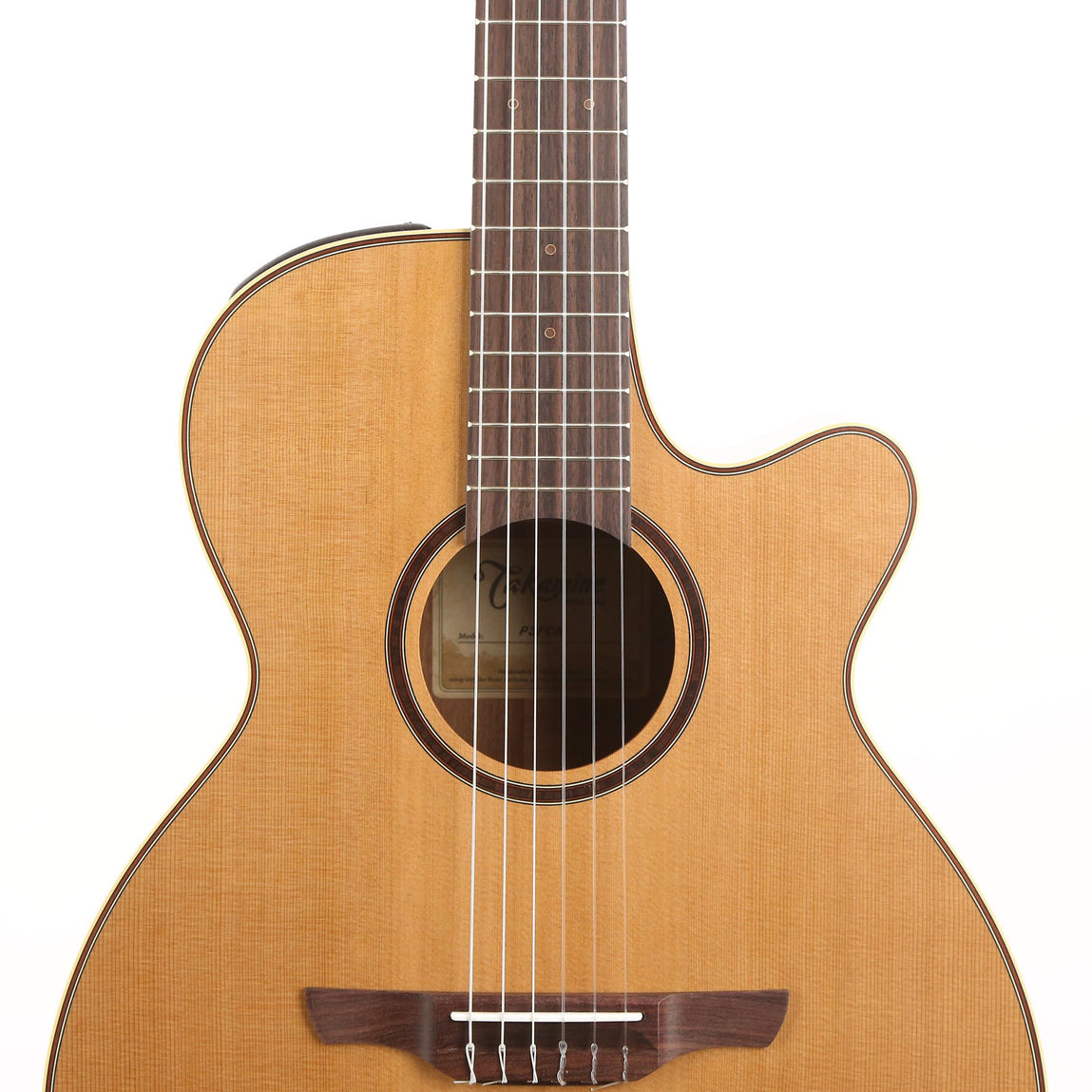 Takamine P3FCN Classical Nylon String Acoustic Natural | The Music Zoo