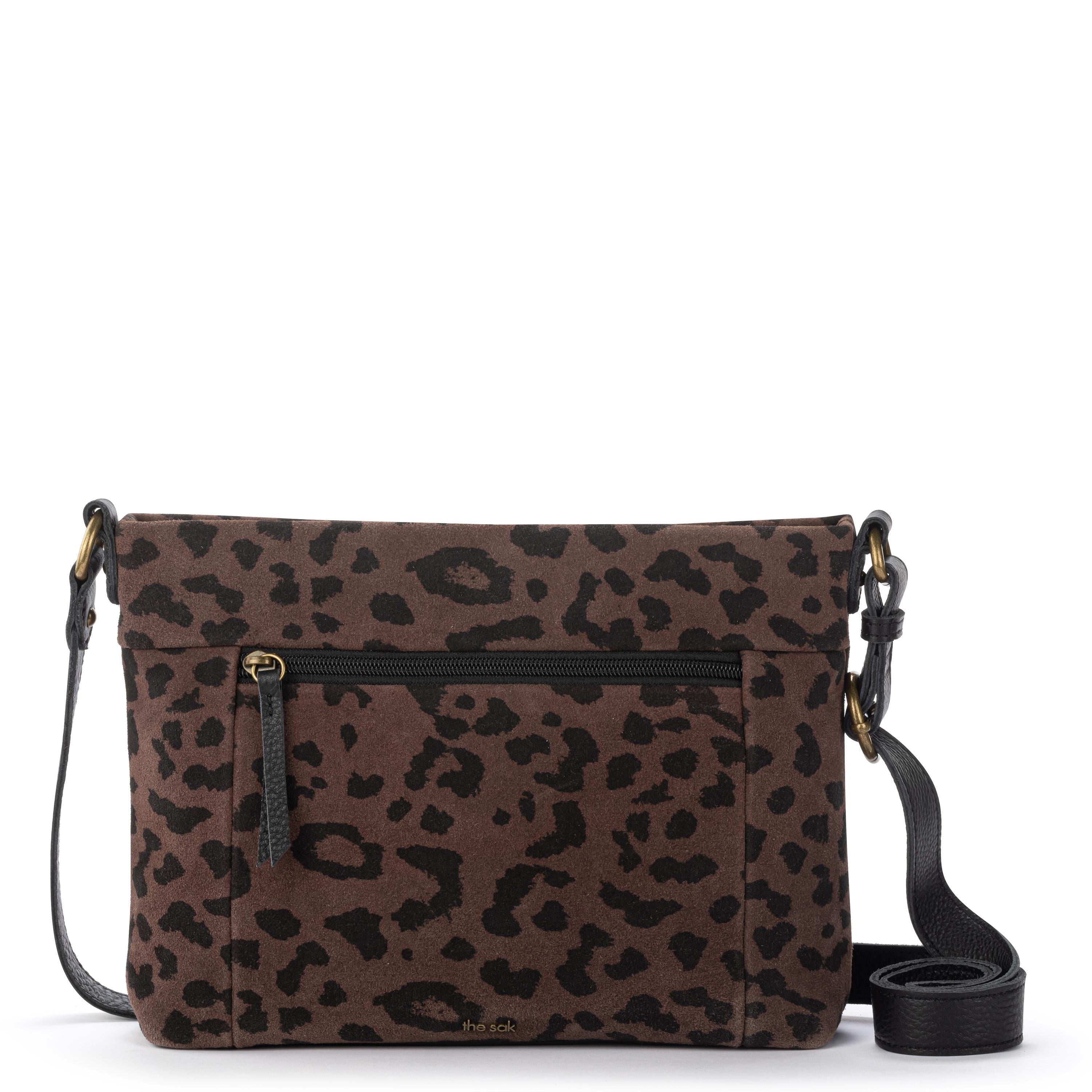 Melrose Crossbody Bag in Leopard Suede – The Sak