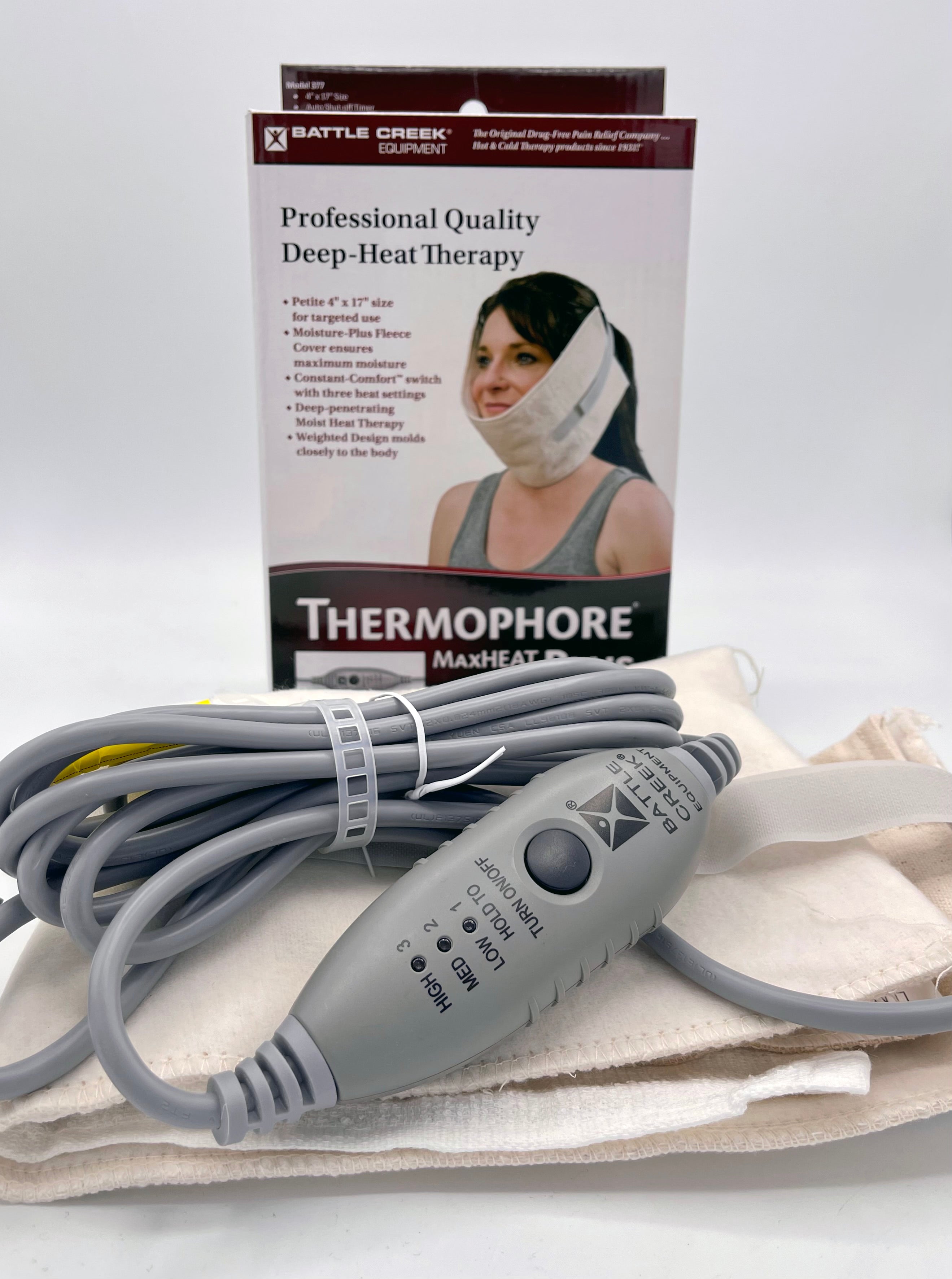 Thermophore MaxHEAT Plus Moist Heat Pack (Model 377) Petite (4 x 17) N