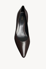 Liisa Kitten Two レザー製ヒール Brown – The Row