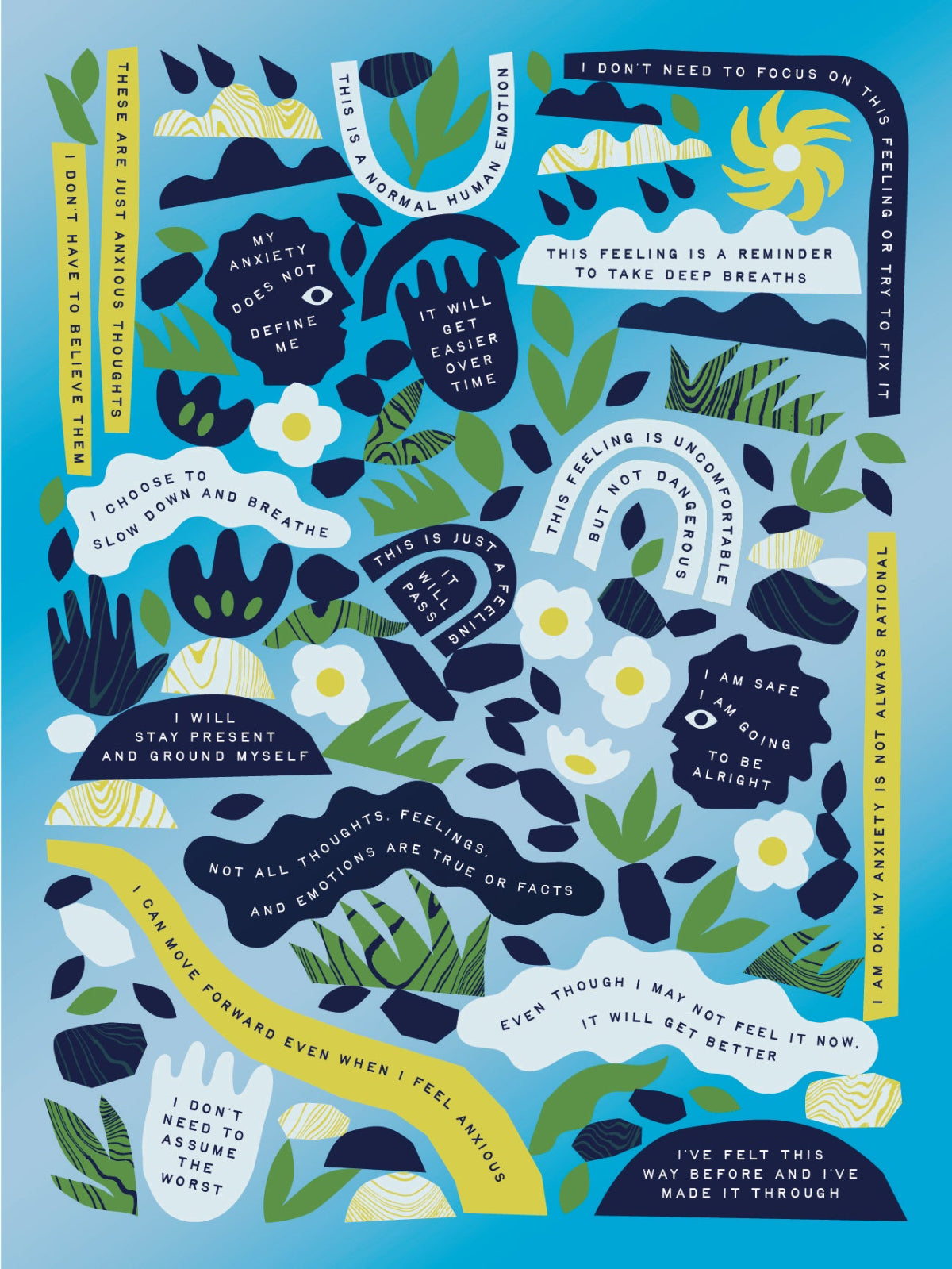 Anxiety Coping Statements Puzzle – therapuzzle