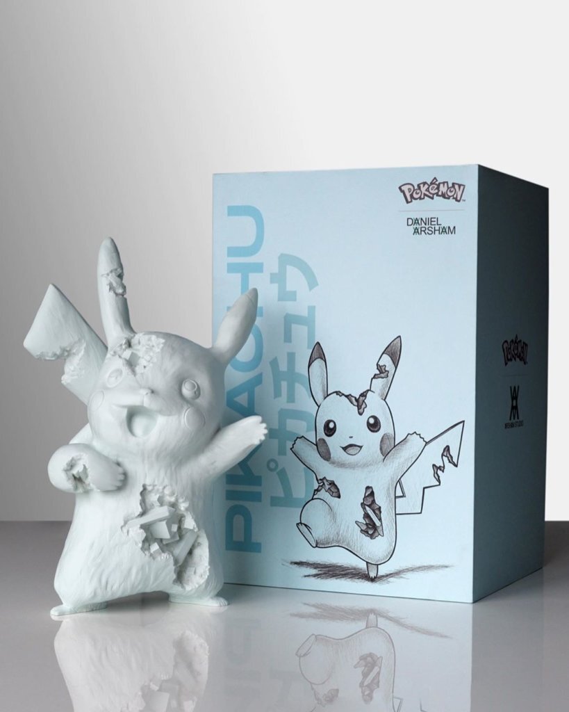 BLUE CRYSTALIZED PIKACHU by Daniel Arsham Release Details - The