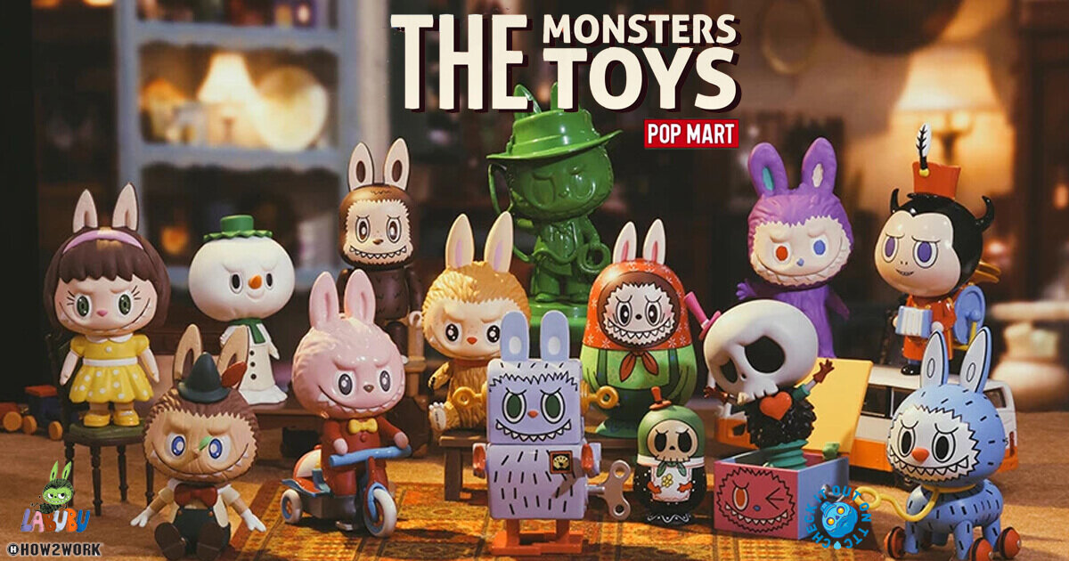 The Monsters Toys Labubu Blind Box Series by Kasing Lung x