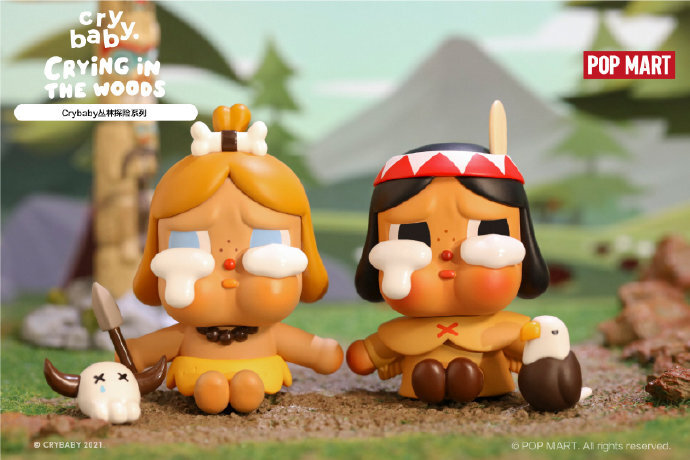 POP MART x Molly Yllom of Molly's Factory CRYBABY Crying in the