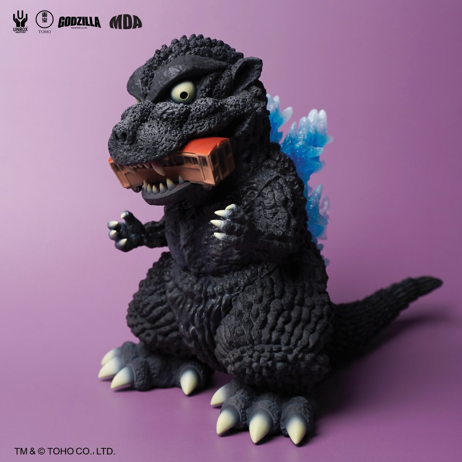MDA x UNBOX INDUSTRIES Presents GODZILLA 1954 BLUE FIN Edition