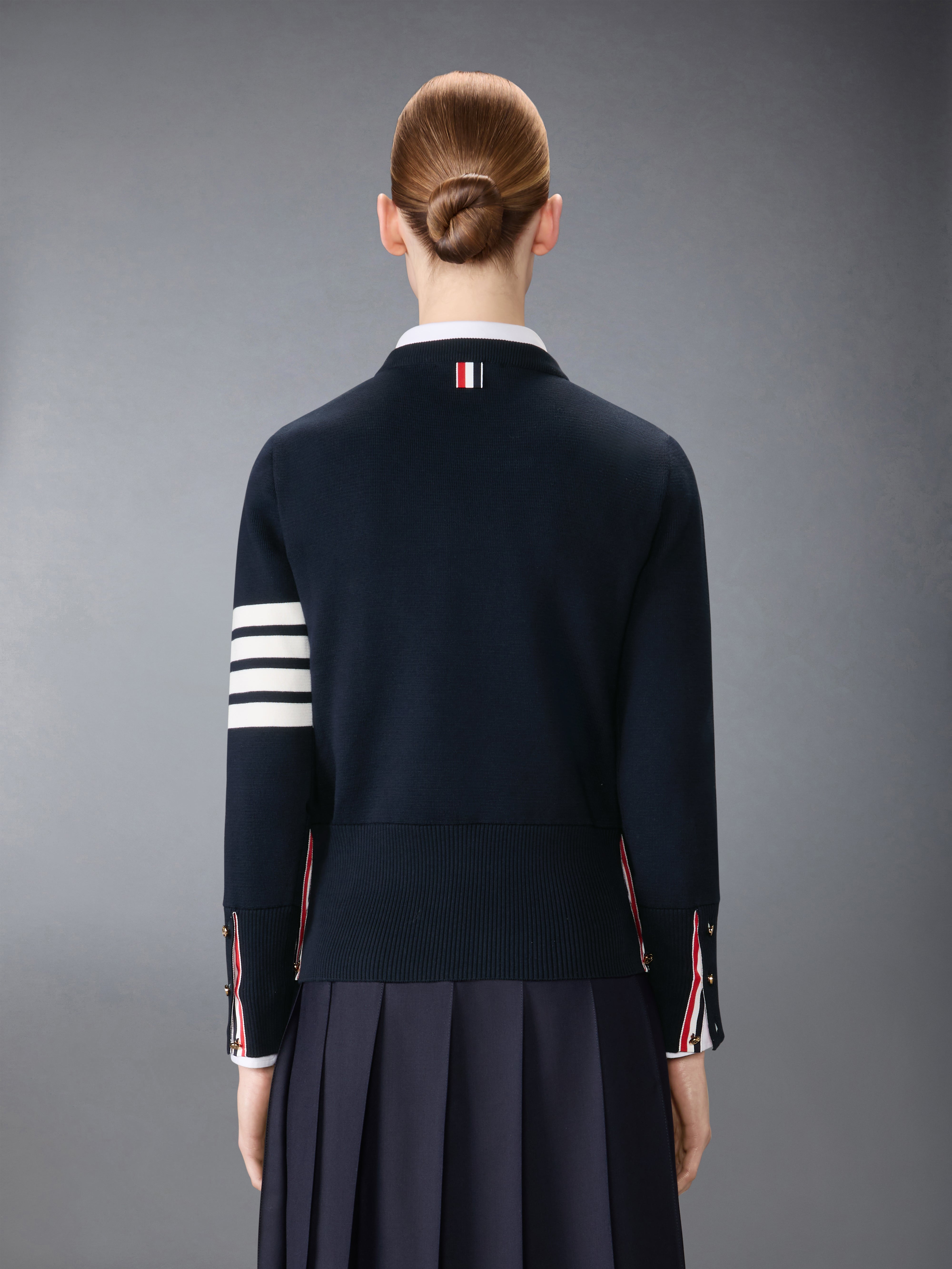 コットン 4 BAR クラシックミラノステッチプルオーバー | Thom Browne