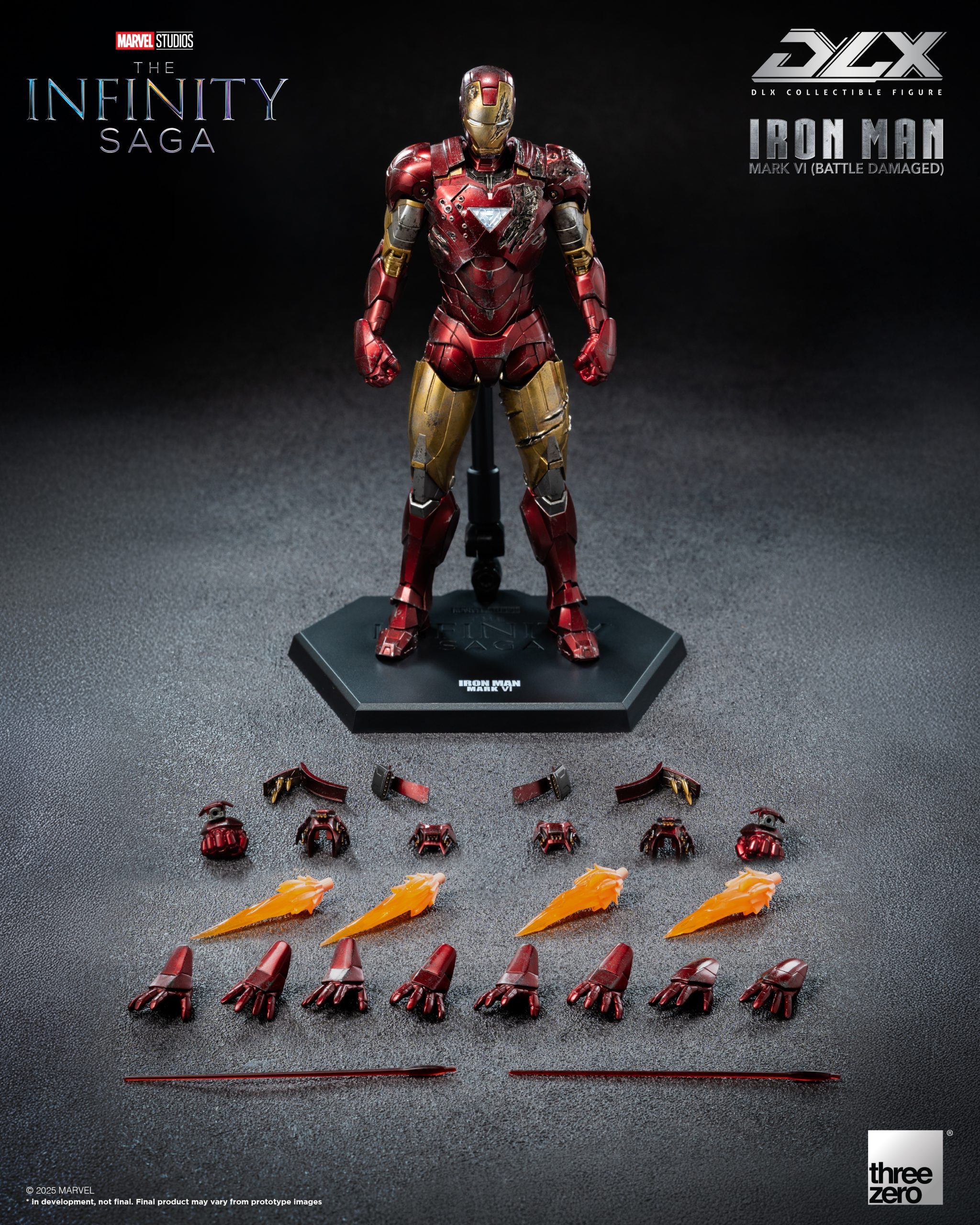 Marvel Studios: The Infinity SagaDLX Iron Man Mark 6 (Battle
