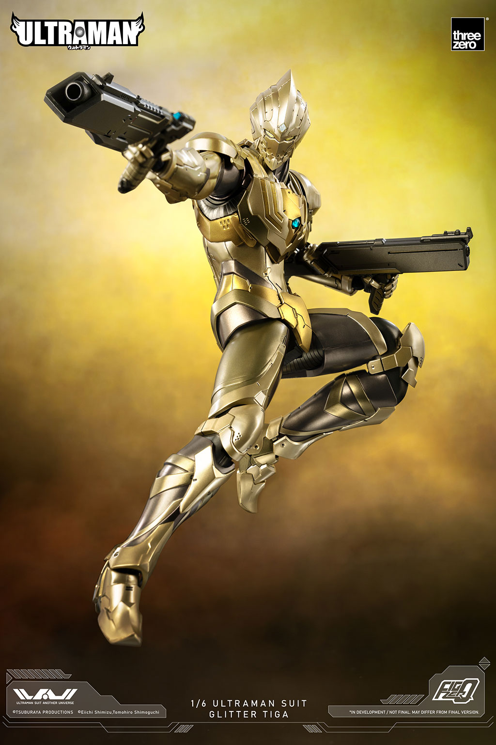 ULTRAMANフィグゼロ 1/6 ULTRAMAN SUIT GLITTER TIGA – threezero store
