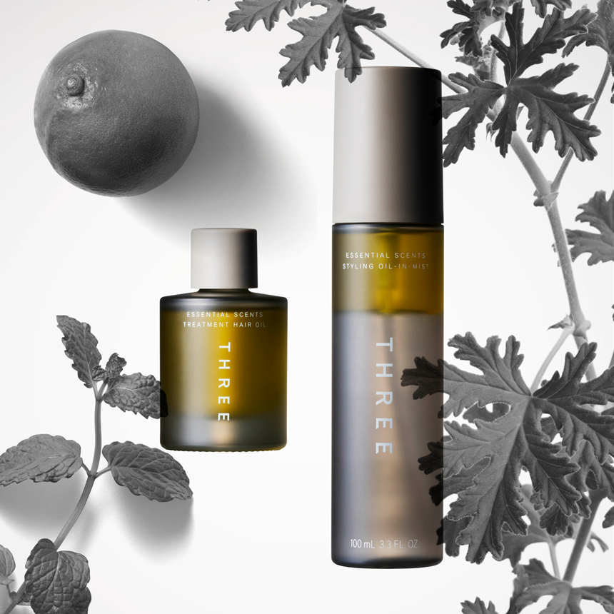THREE エッセンシャルセンツ ヘアスタイリング セット | スキャルプ