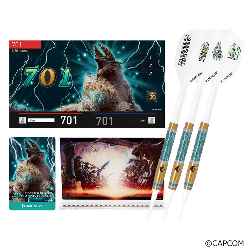 ダーツ バレル MONSTER HUNTER 20th ANNIVERSARY COLLABORATION DARTS