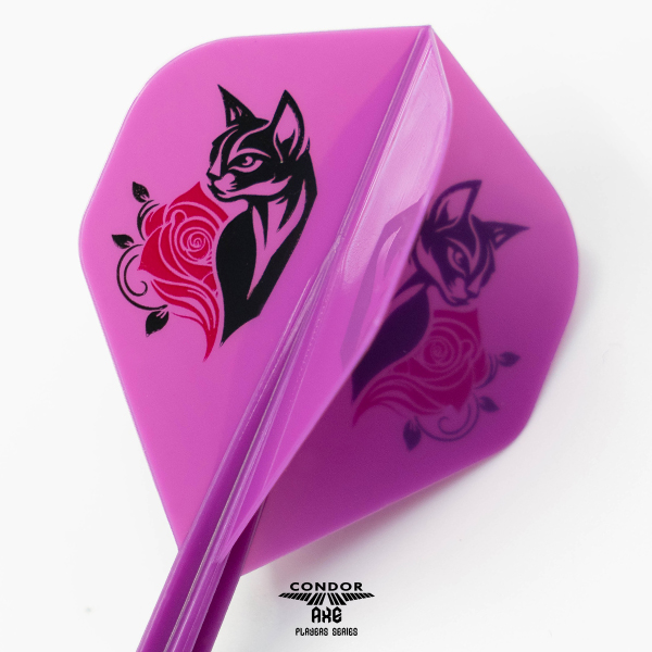 ダーツ フライト CONDOR AXE BLACK CAT 岩田夏海 選手モデル コンドル