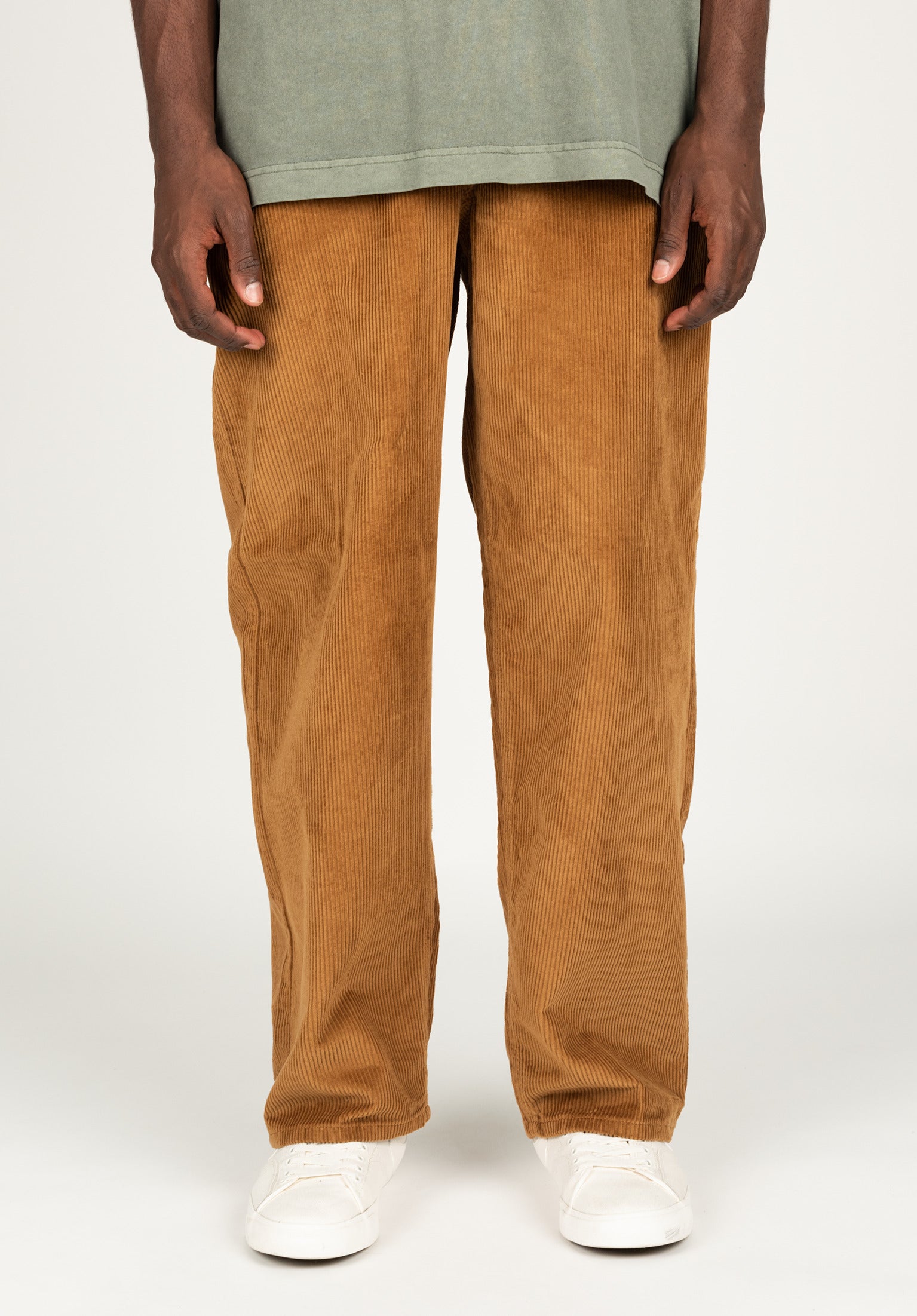 Bigwig Baggy Cordoury OBEY Chino- / Cloth pants in catechuwood for