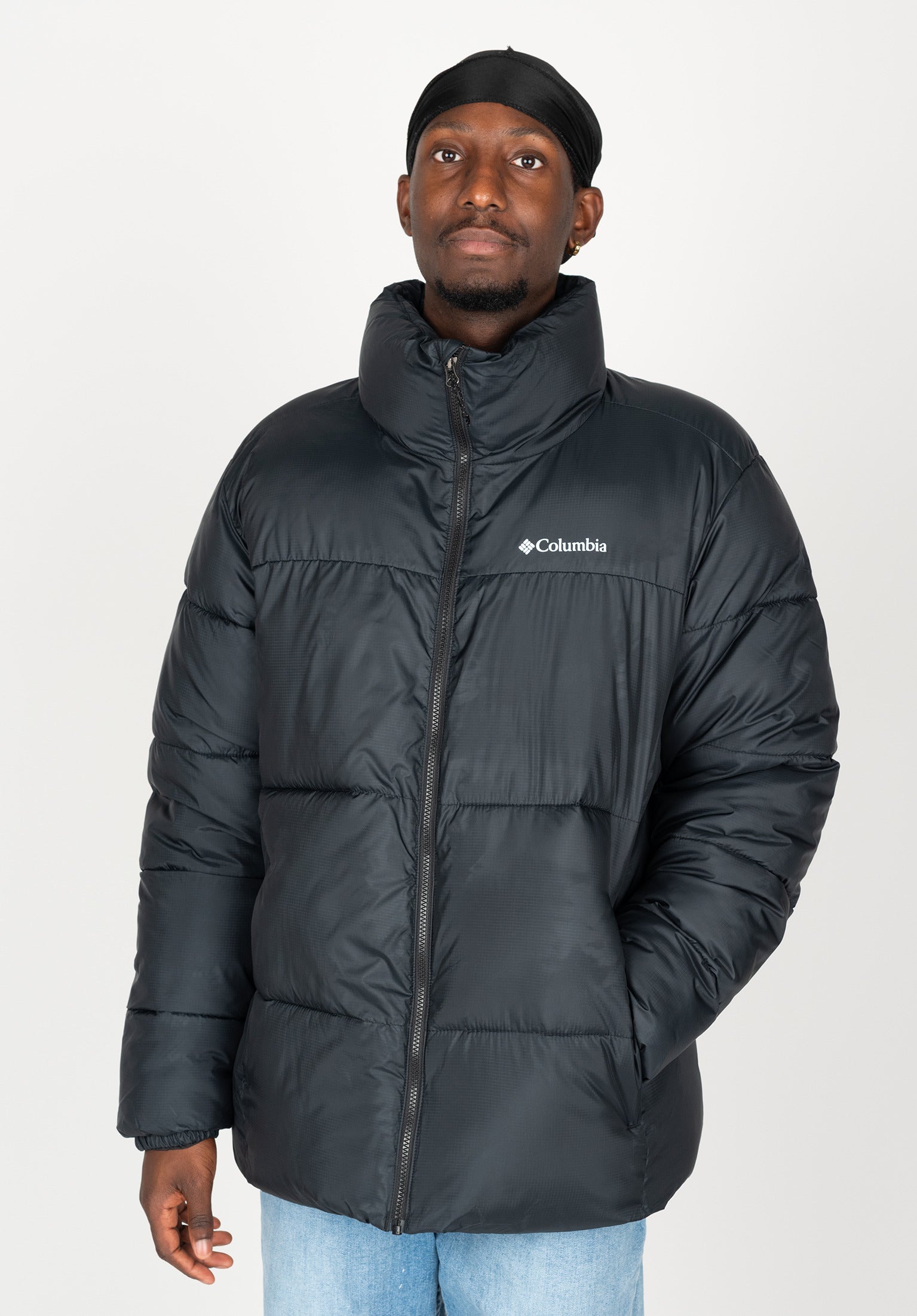 Puffect II Columbia Winter Jackets in black for men – TITUS