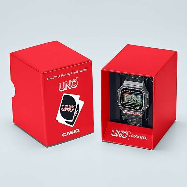 CASIO】世界中で愛されているカードゲーム「UNO」とのコラボモデル