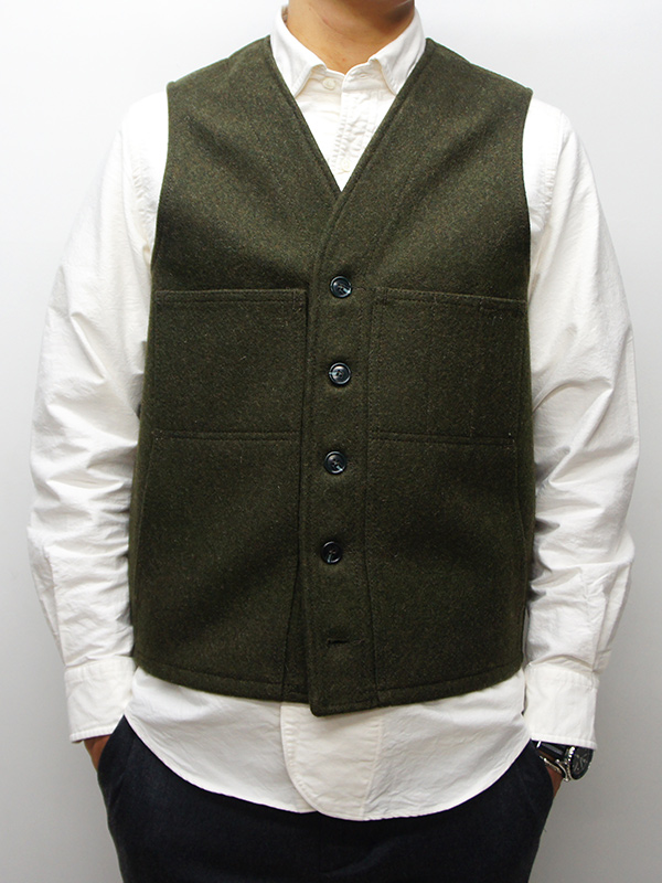FILSON（フィルソン）MACKINAW WOOL VEST（マッキーノウールベスト