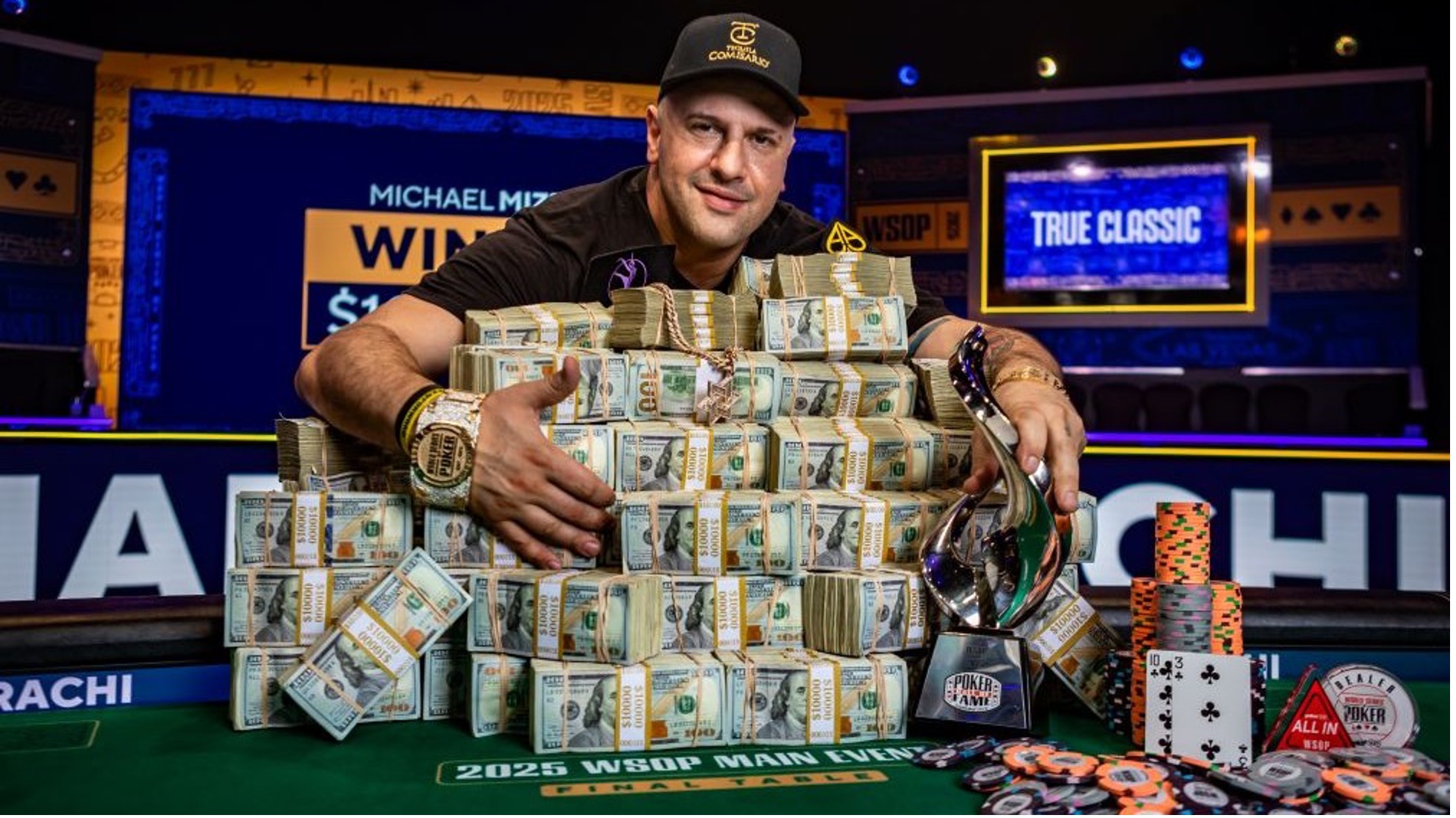 Michael Mizrachi Crowned 2025 WSOP Main Event Champion