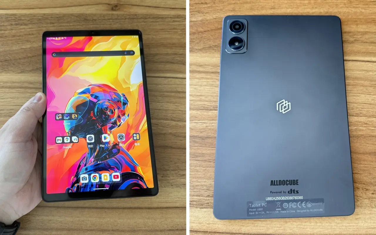 ALLDOCUBE iPlay 70 mini Ultra』レビュー、4万円切りでAnTuTu137万点