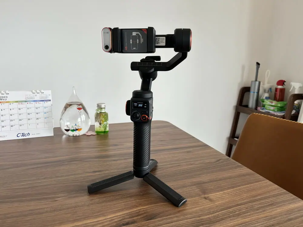 Hohem M6 Kit』レビュー | AI追跡機能搭載、高精度な3軸手ぶれ補正を