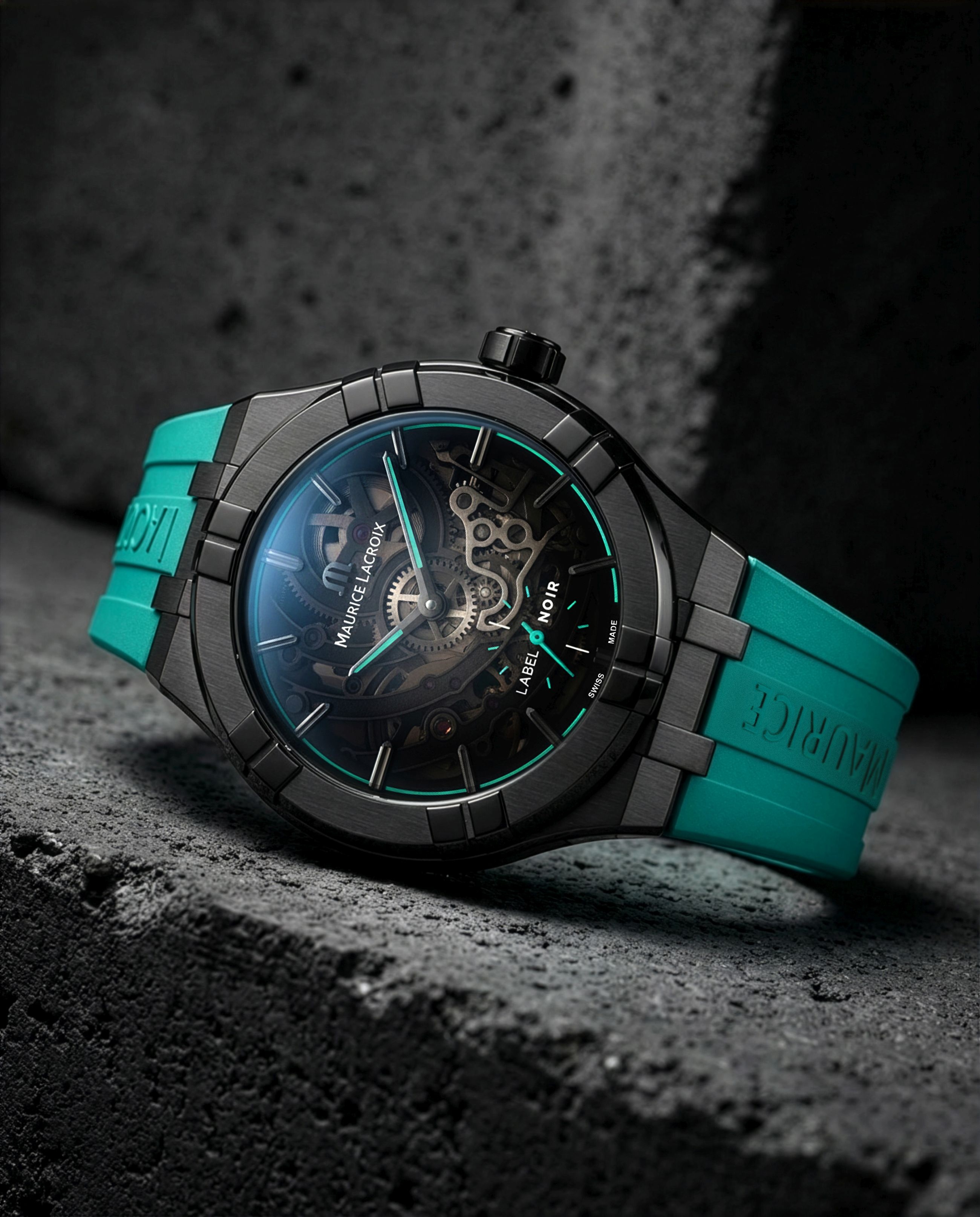 Maurice Lacroix Aikon Automatic Skeleton 45mm Label Noir Limited