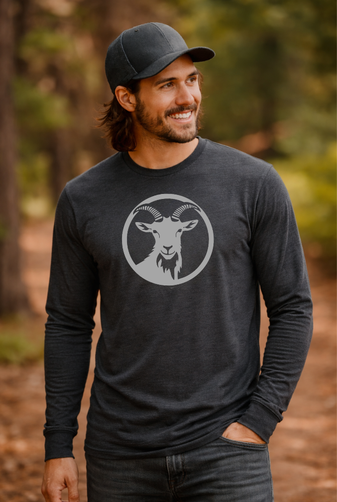 Goat Energy - Premium Long Sleeve Shirt – Timpanogos Hiking Co.