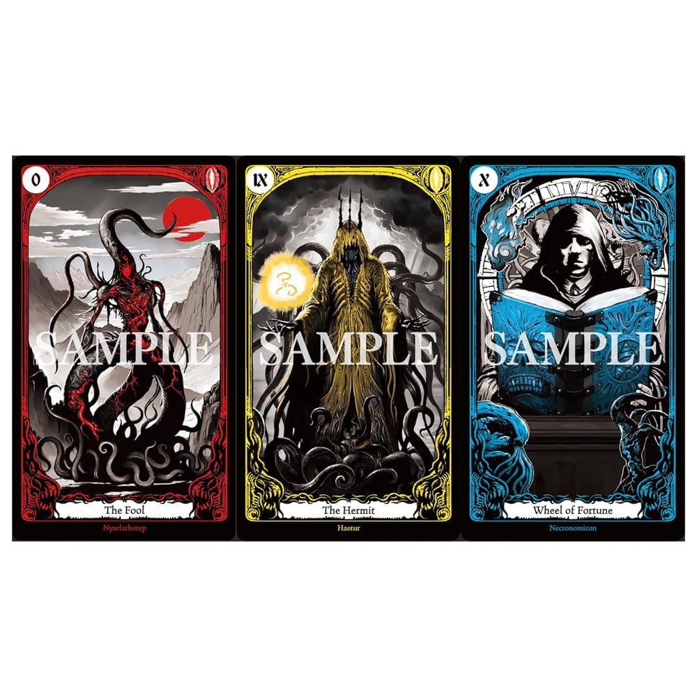 クトゥルフ神話タロットカード - Chubby squirrel geomancy card の