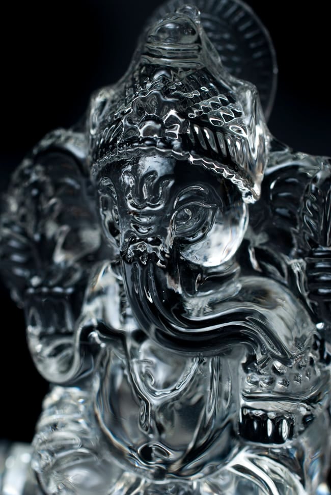 訳アリ]蓮に坐るクリスタルガネーシャ[14cm] の通販 - TIRAKITA.COM