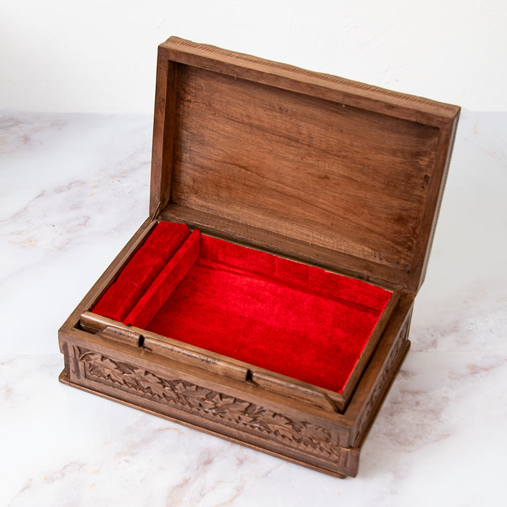 送料無料 宝石箱 インテリア インド アジアン (1点もの)カシミールの