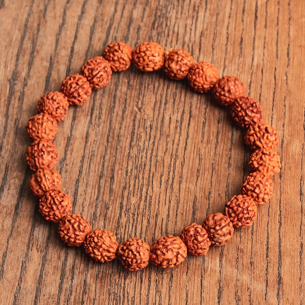 ルドラクシャのブレスレット 聖なる菩提樹の実 の通販 - TIRAKITA.COM