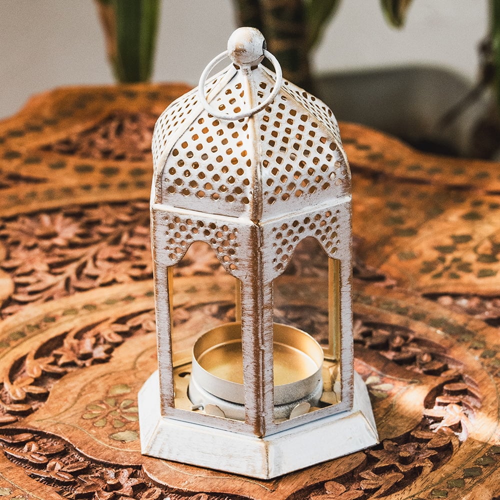 モロッコスタイル キャンドルランタン 吊り下げ／スタンド兼用
