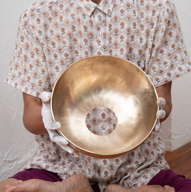 1点物】脳が振動するシンギングボウル 女性&お子様用 直径:22cm程度