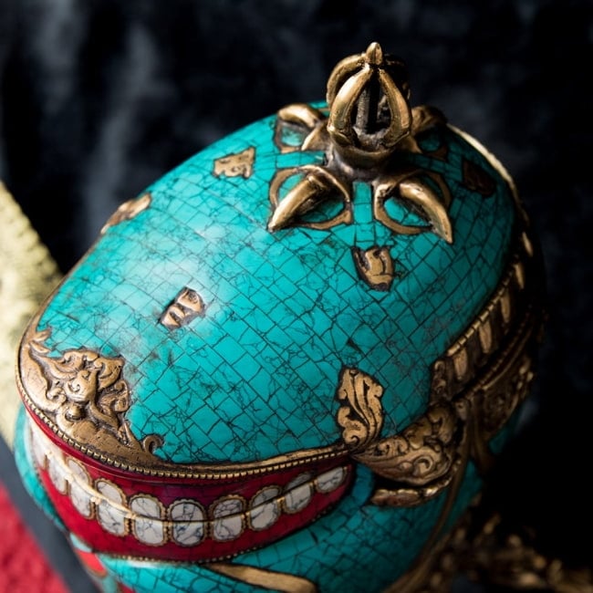 高品質】チベット密教法具 頭蓋骨杯 カパーラ の通販[送料無料