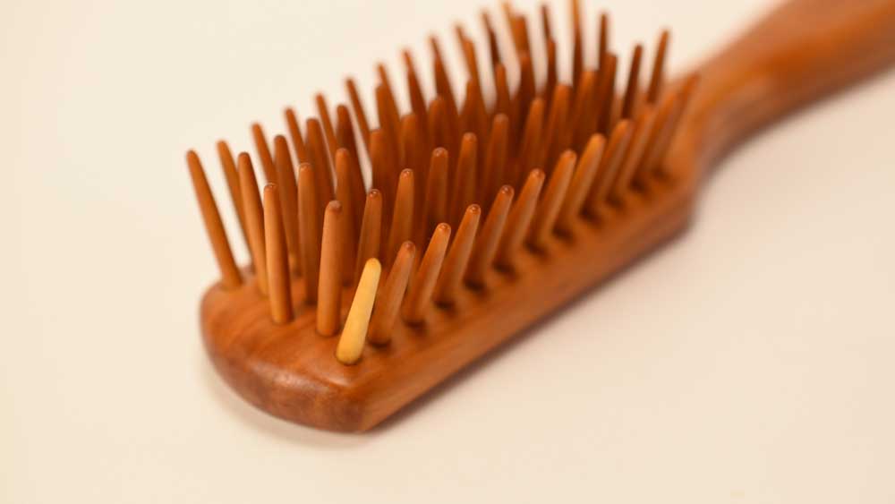 つげブラシ 5列 小 丸 | 別府つげ工芸