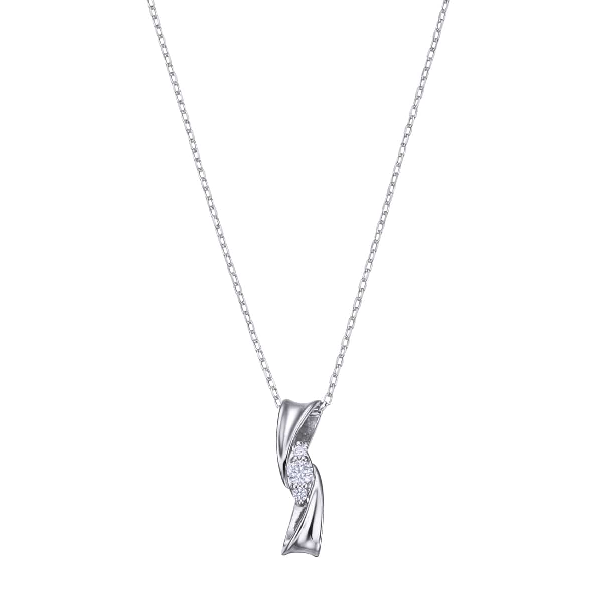 K18イエローゴールドダイヤモンドネックレス(RPN836-002)|TSUTSUMI