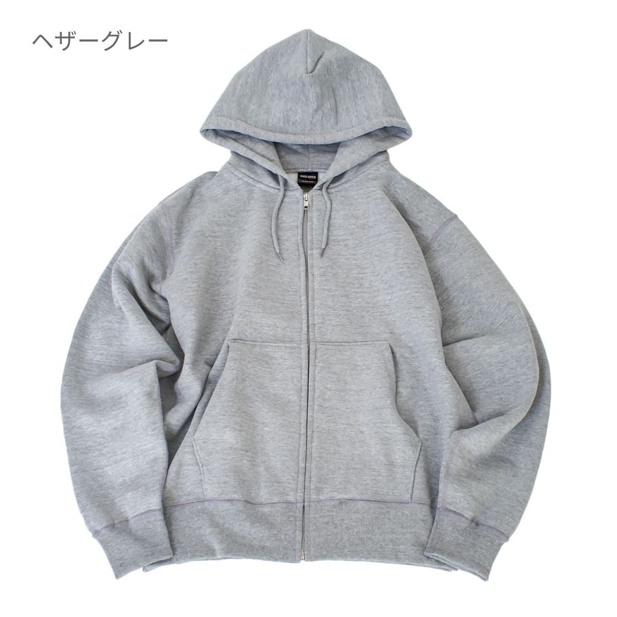 マックスヘビーZIPパーカー | メンズ | 1枚 | CS2221 | ヘザーグレー