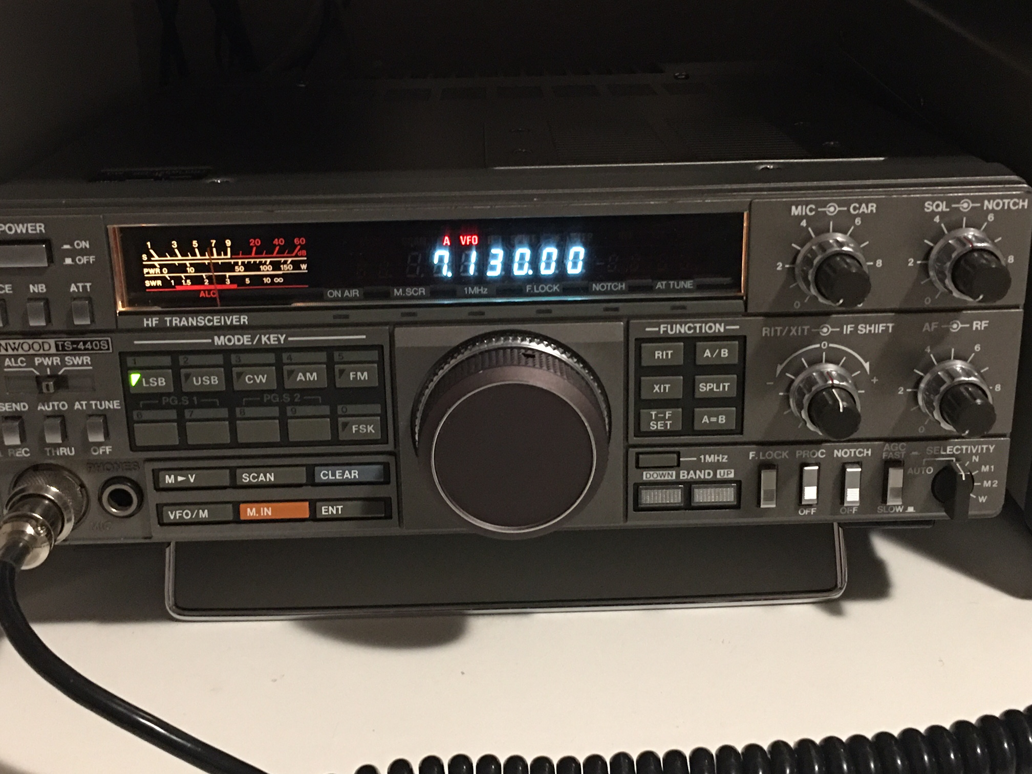 TS-440S SDR: a testimonial by IK2TIF from TSP S.r.l. www